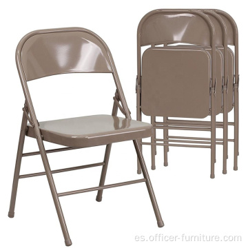 Muebles modernos sillas de fiesta dobladas ajustables apilables